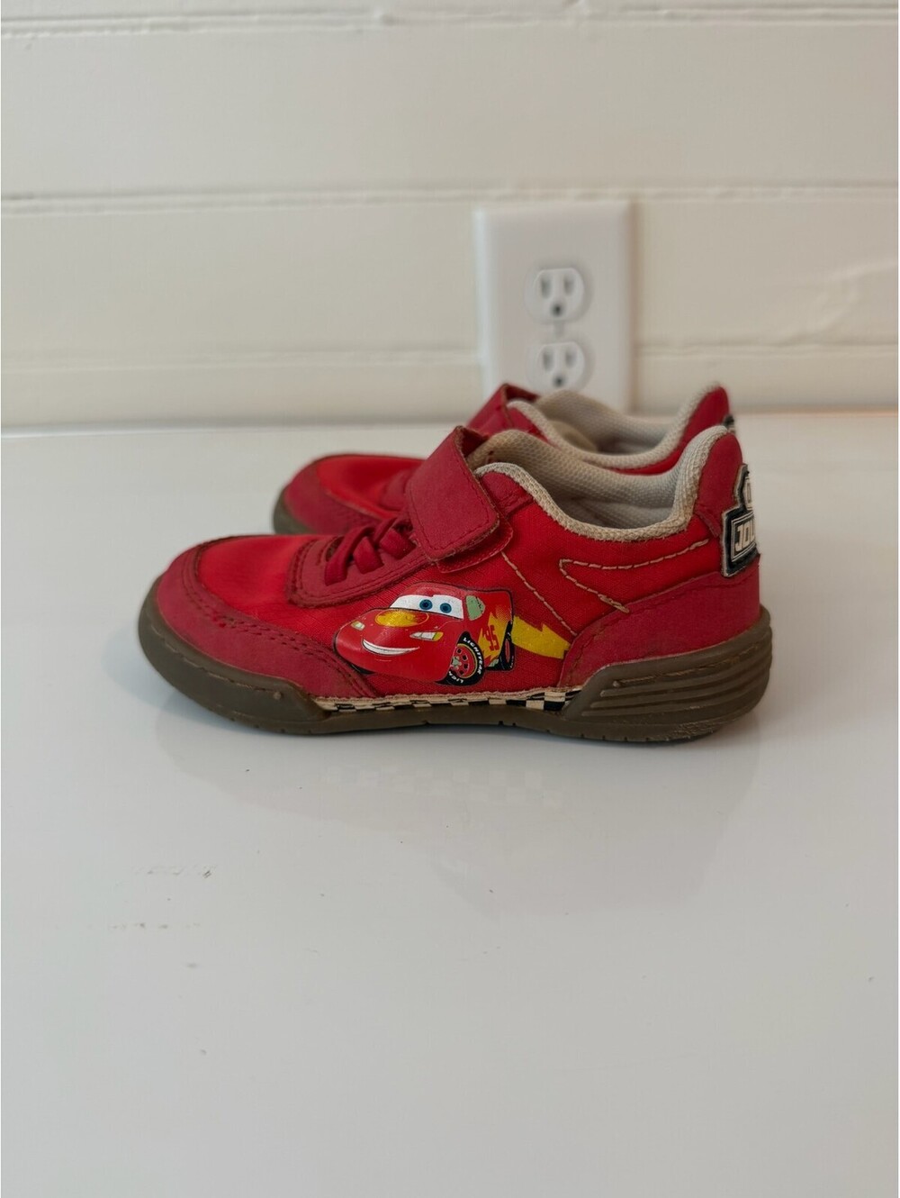 Zara Kids Lightning McQueen Red Sneakers